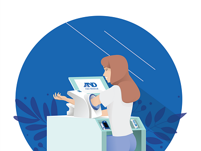 A&D Presentation Deck Illustration branding design illustration