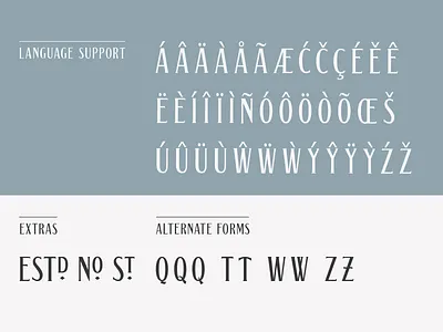 Gerhard - Extended Character Set display font display type display typeface poster font retro font typography victorian vintage font vintage lettering vintage type vintage typeface