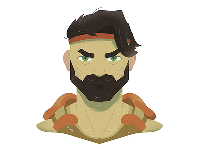 Hercules character design greek god greek mythology hercules hero illustration portrait