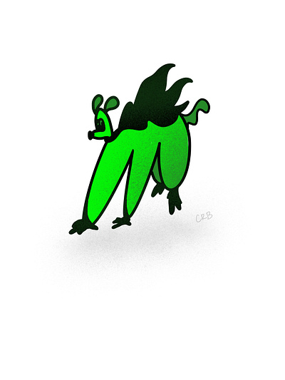 Para-doodle Foodle illustration ipad vector