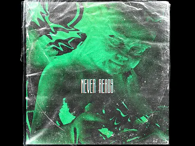 'We're never ready for the future' album art cover art design photoshop record vinyl cover