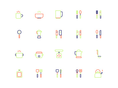 Kitchen icon icon set kitchen
