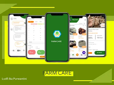 FARM CARE android app branding clean design flat graphic graphicdesgin icon identity illustration lettering logo minimal type typography ui ui. ux uidesign ux
