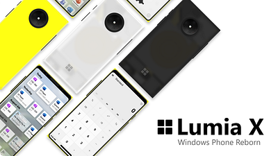 Lumia X concept device hardware industrialdesign lumia microsoft mobile phone