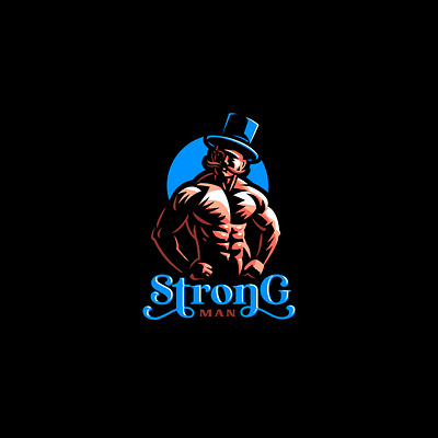 Strong man gym man sportclub sportsman