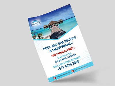 Atlantis Flyer Design advertise advertisement design fab flyer flyer flyer design flyers