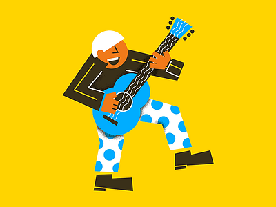 K for #36daysoftype dancer dancing elvis fun guitar guitarrist k lettter music oldman style