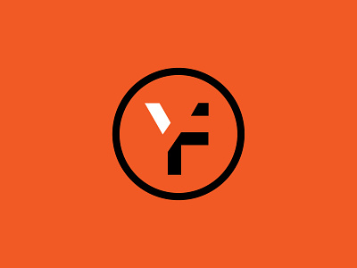 OYF cutted sliced orange monogram