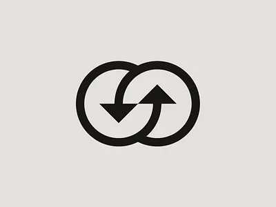 Circles + arrows arrow brand identity branding circle logo logo design minimal sustainability