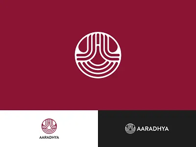 Aaradhya | Branding a logo abstract branding circle design digital graphic identity india logo logo design symbol