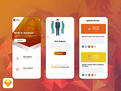 HealthCareGiver_Responsive_mobile app design desktop flat home landing ui ux vector