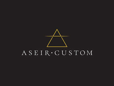 Aseir Custom Logo branding cosmetics graphic design logo logo design logotype vector