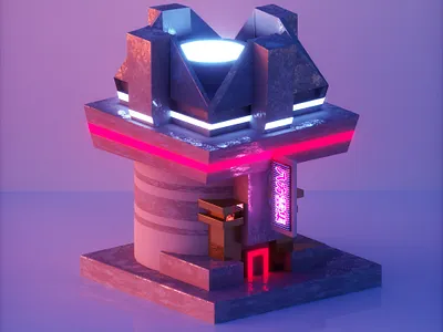 #BRUTARCH 3d architecture illustration