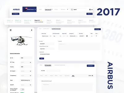 Airline web design airbus dashboard ui intranet ui ui design web design