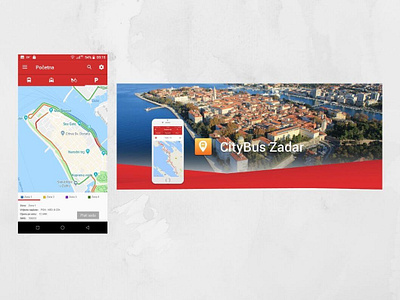 City Bus Zadar app branding design icon illustration logo ui ux