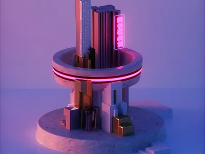 #BRUTARCH 2 3d cinema4d illustration