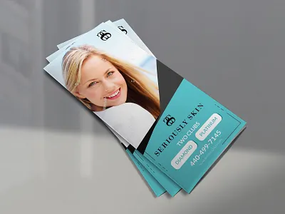 Seriously Skin Brochure Design advertisement brochure brochure design brochure layout brochure mockup catalog design graphics instagram nisha nishadroch poster print skin
