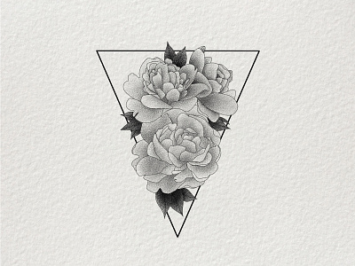 P E O N Y S | Invite giveaway! black white black and white design design art digitalart dotwork drawing graphic peony peonys procreate