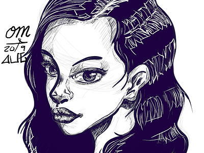 Random Portrait Sketch character design comic art comic book art design digital art digital portrait illustration portrait portrait illustration sketch