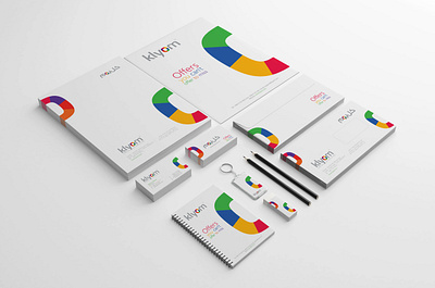 Klyom Corporate Branding Identity Design adobe creative suite adobe illustrator arabic logo ashique ukkadan branding clean colorful corporate branding identity corporate identity flat identity illustration logo logotype minimal monogram riyadh saudi arabia stationery design typography