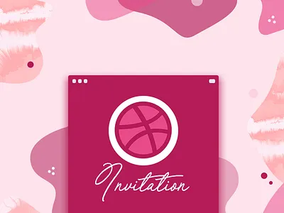• Dribbble Invitation • branding design dribbble identity identity design invitaion invite pleasure rebound welcome