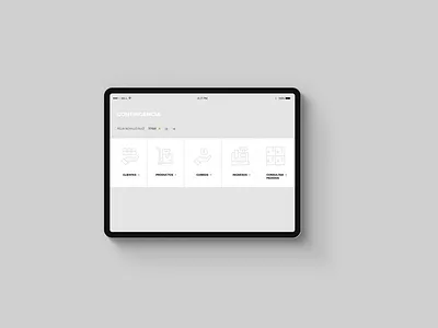 business sales app app brand branding design interface ipad logo ui