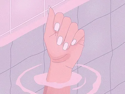 quick nail check bath nails tub water