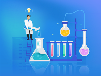 It's Science! 2019 chemistry email everyaction illustration science scientist vector