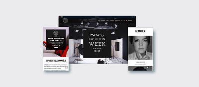 Fashion Week Klaipeda - Web Design 9inchideas backend brand identity branding developer front end development frontend fullstack graphics laravel magento minimal shopify web webdesign website website concept website design website theme wordpress