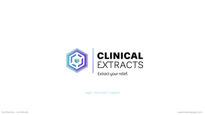 Clinical Extracts Branding & Identity branding cbd design edibles icon illustrator logo minimal vector