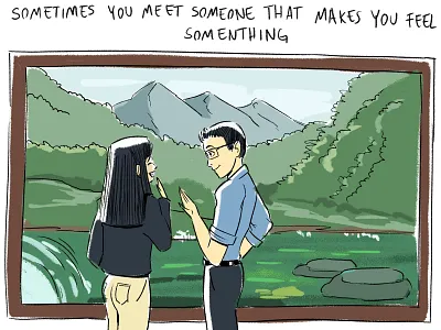 Still life frames art girl life love museum poem