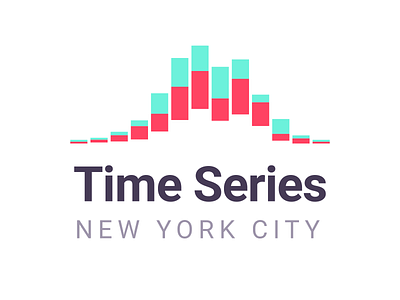 Time Series Meetup Logo logo logo design logotype meetup