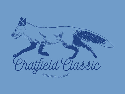 Chatfield 2017 art design event illustration logo swim