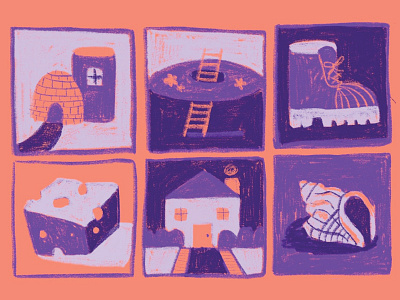Modules Doodle 2 illustration procreate texture