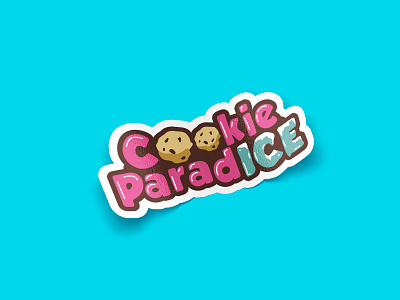 Cookie ParadICE logo adobe illustrator adobe photoshop branding brandmark company cookie cookies design diseño de logo diseño gráfico dough graphic design graphicdesign icecream illustration logo logodesign playful sticker vector