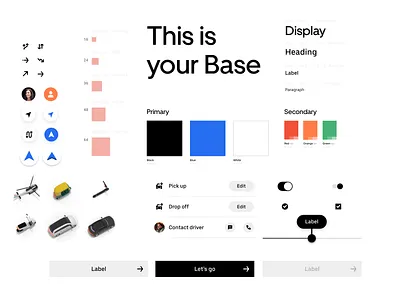 Uber’s Design System: Base base design library pattern platform uber ui