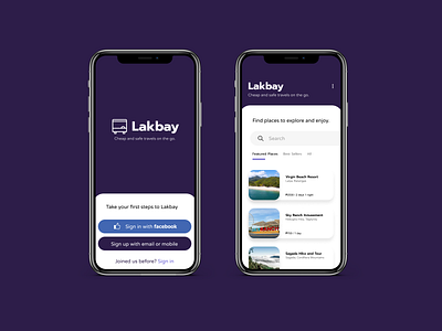 Lakbay - Mobile Application Design branding first shot mobile mobile app mobile app design mobile design mobile ui