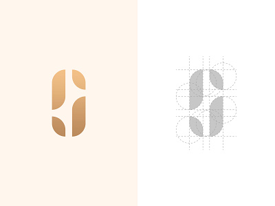 J Logo abstract clean design fashion geometric grid hellodribbble j logo letter j logo logo design logo grid minimalistic modern monogram pictogram symmetric