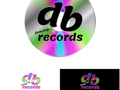 Db Records V01 Mockup 100 branding design illustration logo record vector