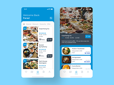 Damogo Kr Redesign app clean clean design design food app food waste ios iphonex minimalistic ui design uiux