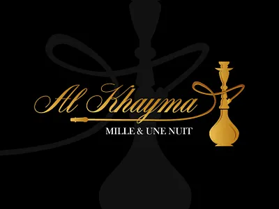 Al Khayma Logo art design identity logo vector