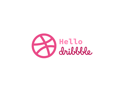 Hello Dribbble! dribbble dribbler new