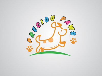 Precious Paws R1 01 brand logo branding branding design design icon identity illustration illustrator lettering logo logo design logo design branding professional logo sophisticated logo super logo type typography vector vector logo
