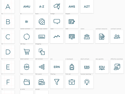 The NSW Department of Education system icon design icons sketch vector