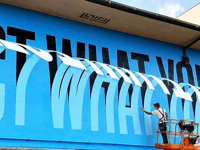 Mural fro Pangeaseed Foundation grafitti maui mural murals ovean seawalls water wave