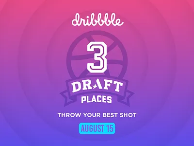 Dribbble Invite Giveaway draft dribbble invitation dribbble invite dribbble invites dribbblers identity invitation lettering logo