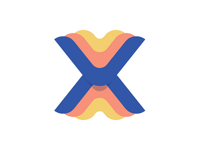 X-catcher | Letter X icon letter logo symbol typography