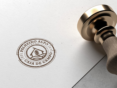 Palheiro Alto | Logo Design badge brand branding branding design branding identity classic country house design emblem emblem logo graphic design house logo logo logodesign stamp design tree tree logo vintage