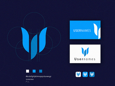 UN Brand logo design project color change abstract abstract background brand business logo branding business corporate corporate identity decoration company design elegant golden icon illustration logo mbe style modern symbol identity typography vector watercolor