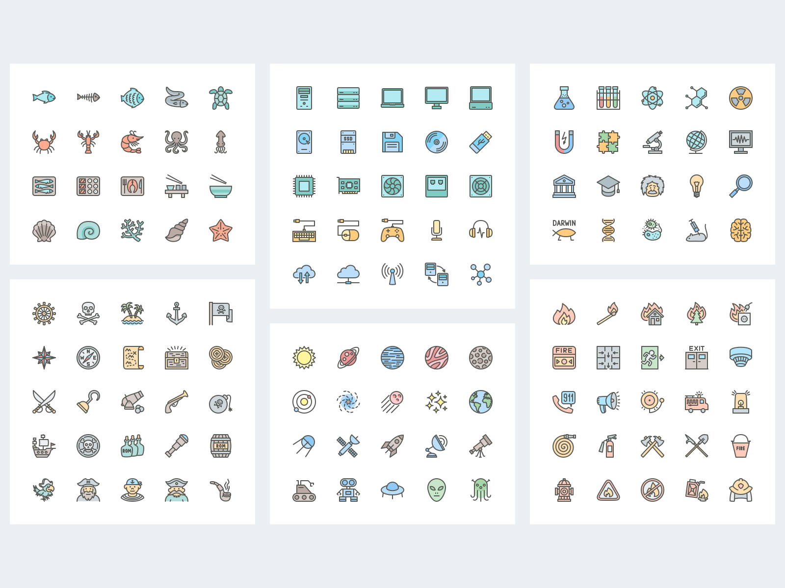 Line Icons icon icon set icons illustration lines linestyle vector